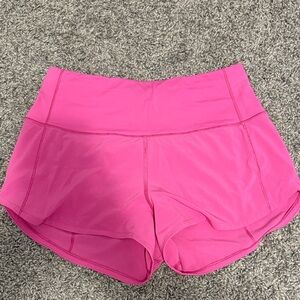 Lululemon Pink Athletic Shorts